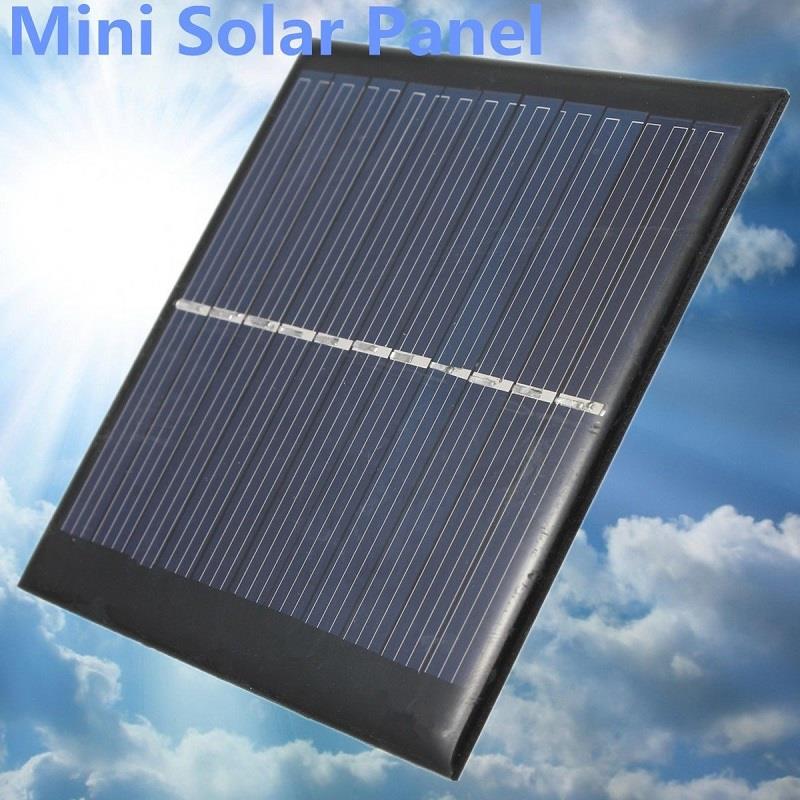 20 pçs 6v 1w mini painel solar células solares diy para luz celular brinquedos carregadores portátil transporte da gota de alta qualidade diy