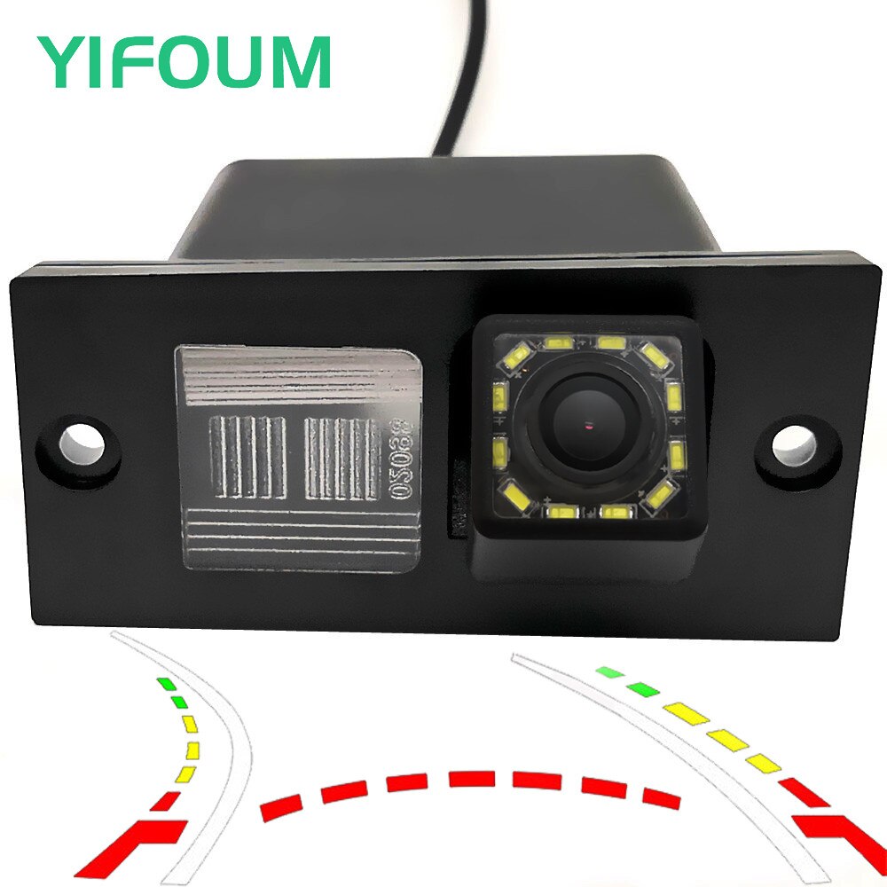 YIFOUM Dynamic Trajectory Tracks Car Rear View Camera For Hyundai H1 H-1 TQ Cargo Travel i800 iMax iLoad H300 H100 Grand Starex