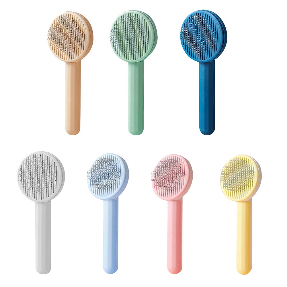 Huisdier Kat Borstel Kat Kam Huisdier Verzorgen Kam Automatische Katten Haar Borstel Zelfreinigende Slicker Brush Voor Honden Katten kat Accessoires