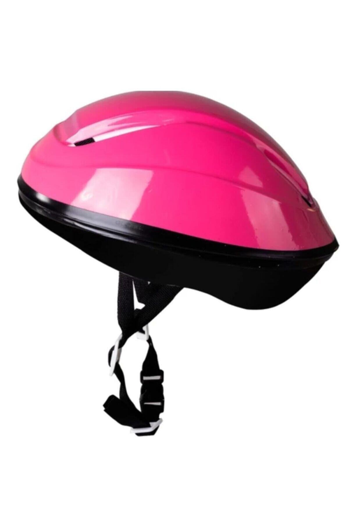 STAMP Helm mit Ellenbogen- & Knieschützern Barbie Mädchen Pink 50-56 c