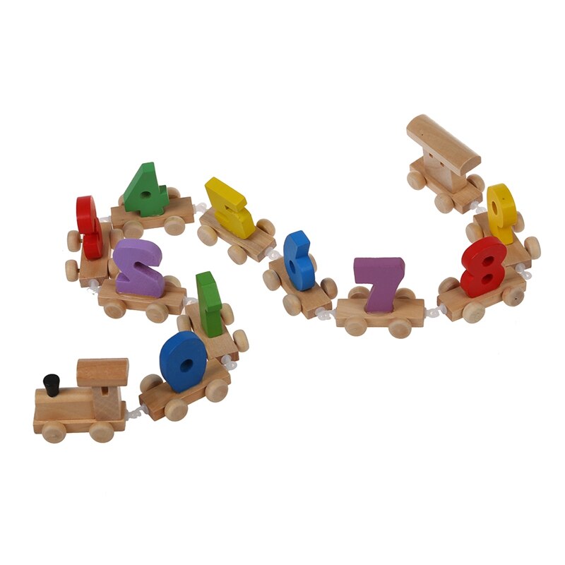 1 einstellen Anzahl Holz Zug Figuren Eisenbahn freundlicher Holz Mini Spielzeug lehrreich & 1Stck Baby Kind Bildung Holz Spielzeug stapeln Nest Lear