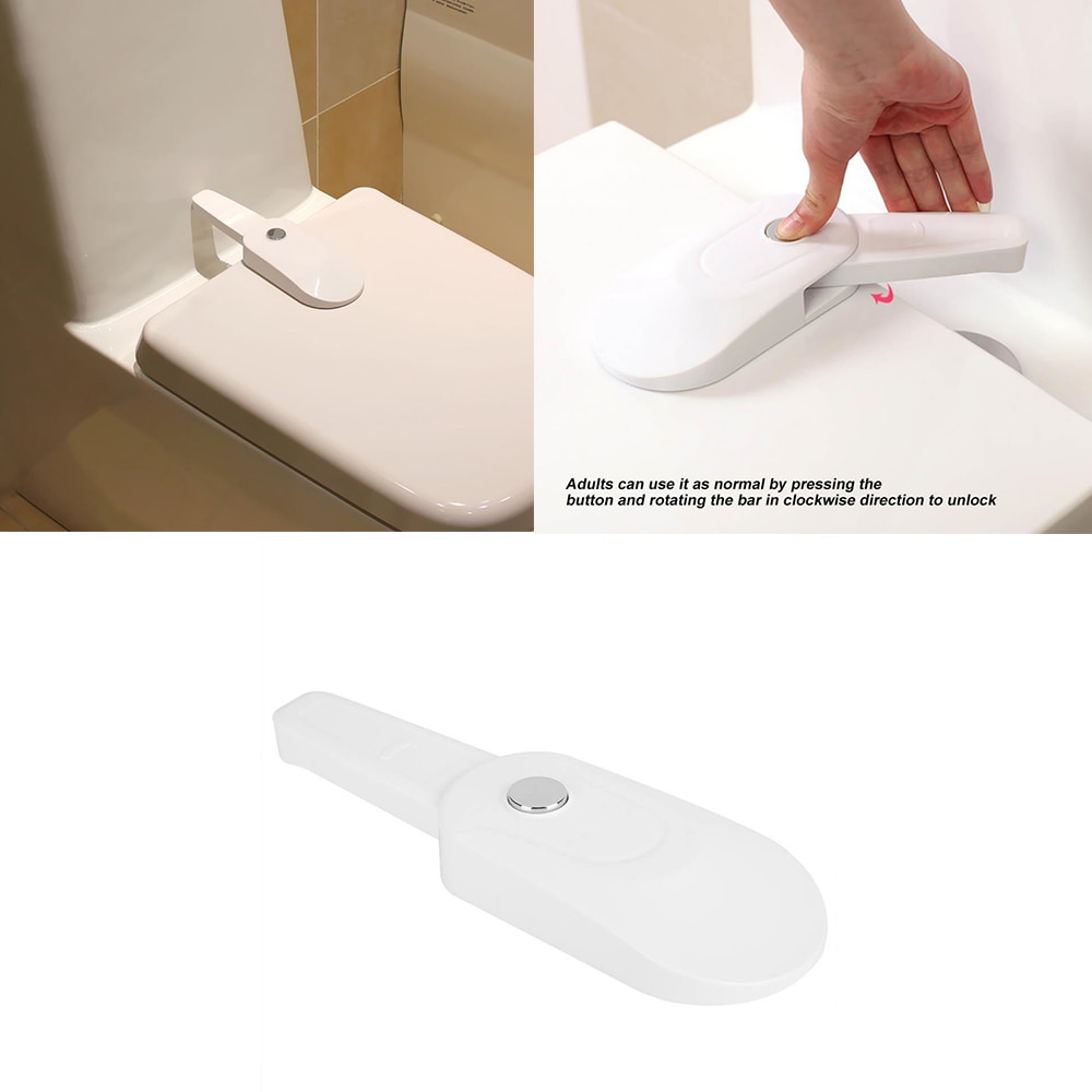 Baby Child kids safety lock Toddler Kids Toilet Seat Lid Locks Security Straps Home Protection Safety Tools Bathroom Accessories