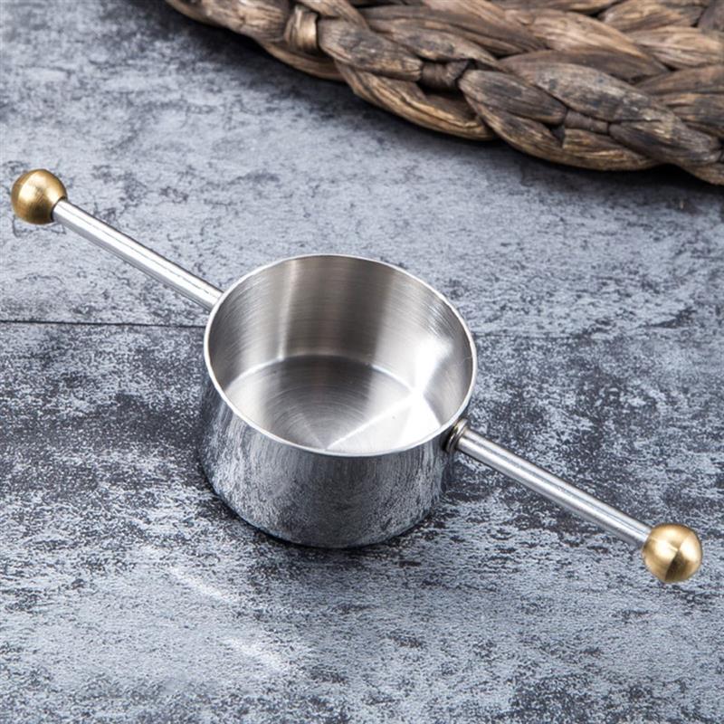 Stainless Steel Cocktail Shaker Measure Cup Dual Shot Drink Spirit Measure Jigger Kitchen Gadgets Whiskey Measuring Cup for Wine