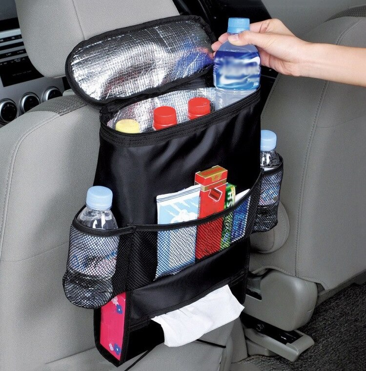 1Pcs Car Seat Terug Organisator Multi-Pocket Opbergtas Tablet Houder Auto Interieur Accessoire Opbergen Opruimen