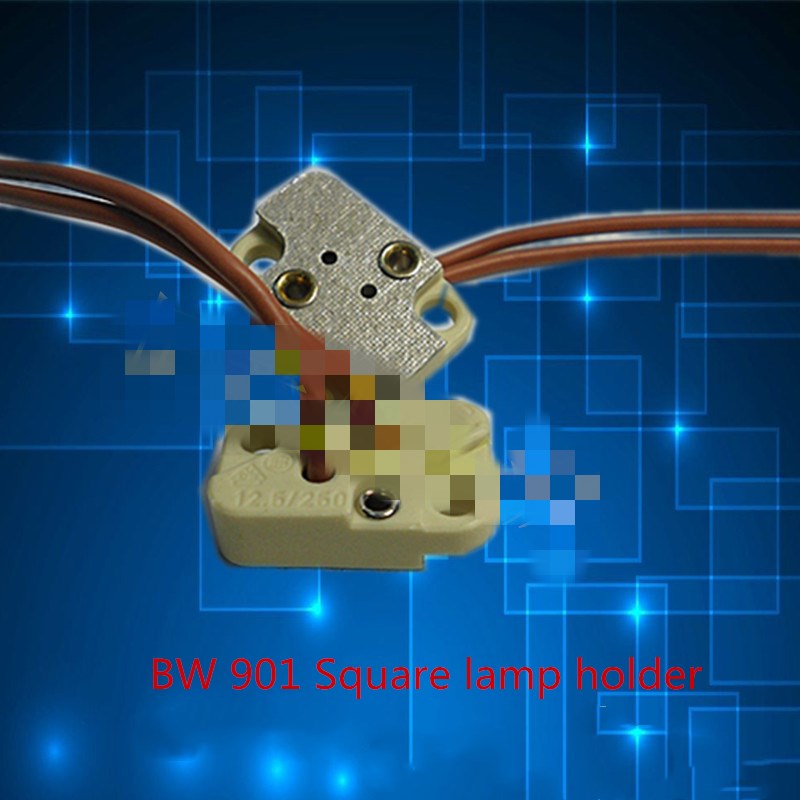 For 2pcs/lot,BENDER + WIRTH BW 901 lamp holder,G6.35 GY6.35 base,BW901