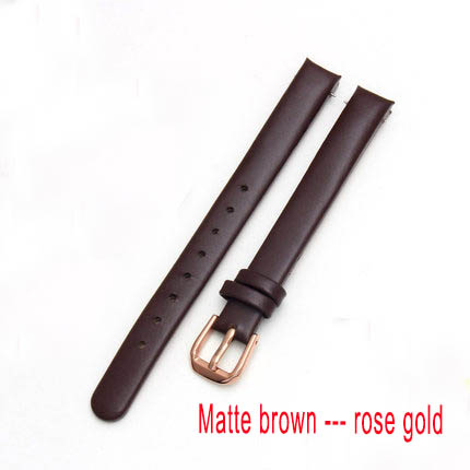 BRETA uhr Gurt leder für CK uhren Band K43231 K43232 K43236 10mm Schwarz Weiß Bogen Gurt: Silber gelb