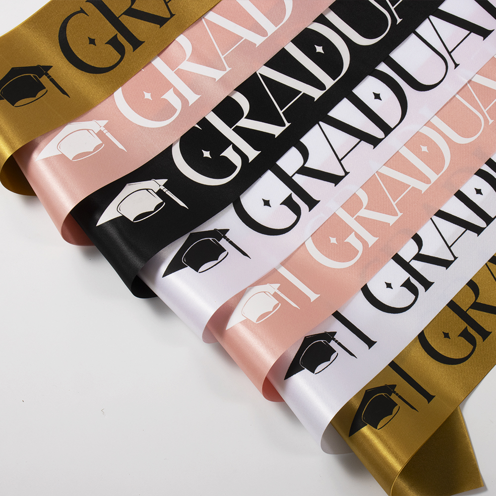 】I Graduated Sash Graduate Sash Graduation Party Decoration Photo Booth Props
