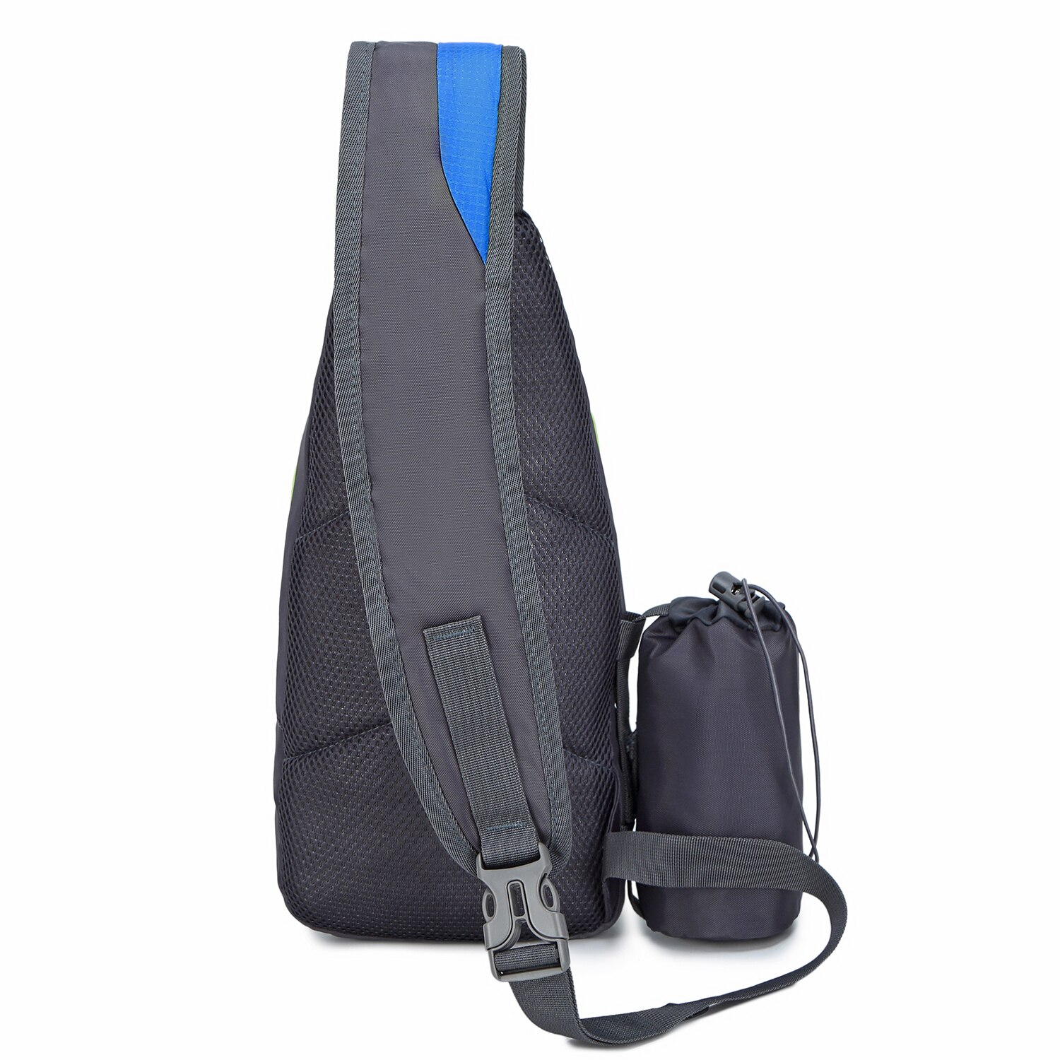 7l sejltaske kvinder mænd skulder rygsæk brystpakke kausal crossbody taske til cykling camping fanny pack hip bum bag