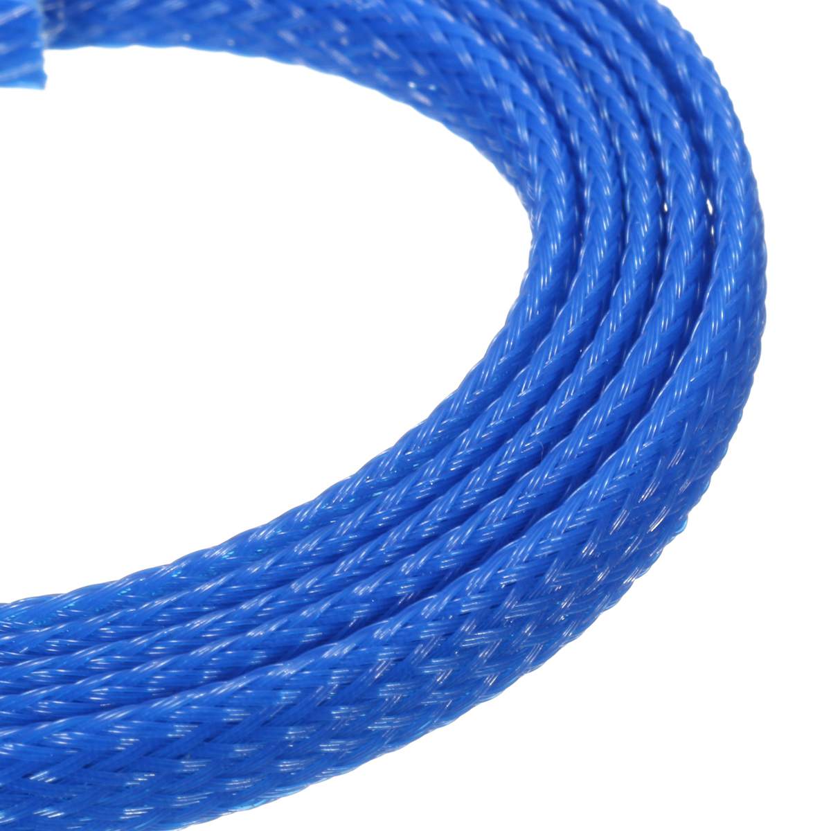 1m 6mm Cable Sleeve Insulated Braided Sleeving Data line protection Wire Cable Flame-retardant nylon tube