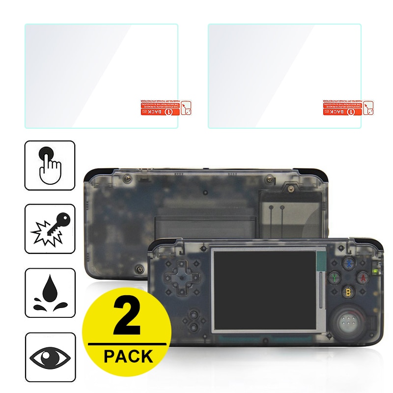 2x Gehard Glas Screen Protector Voor Coolboy RS-97 Retro Game Console