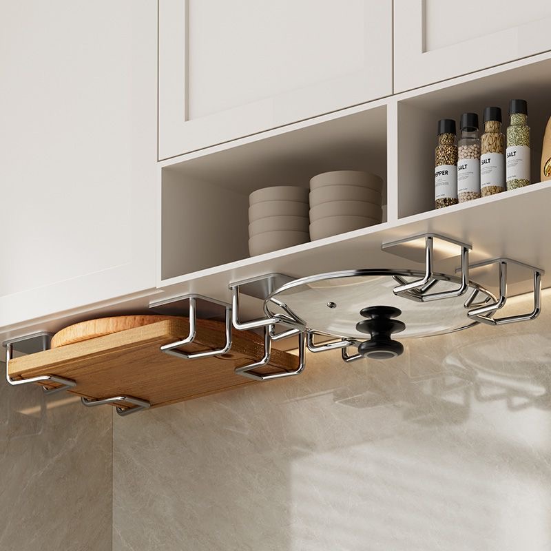 Küche Selbstklebende Edelstahl Waschbecken Schwämme Halfter Ablauf Trocknen Gestell Küche Zauberstab Haken Zubehör Lagerung Organizer