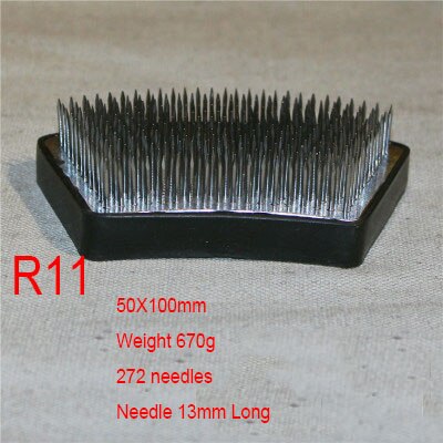 Japanese Ikebana Kenzan Flower Holder Frog Art Fixed Tools Flower Arrangement Round Stainless Steel Pin: R11