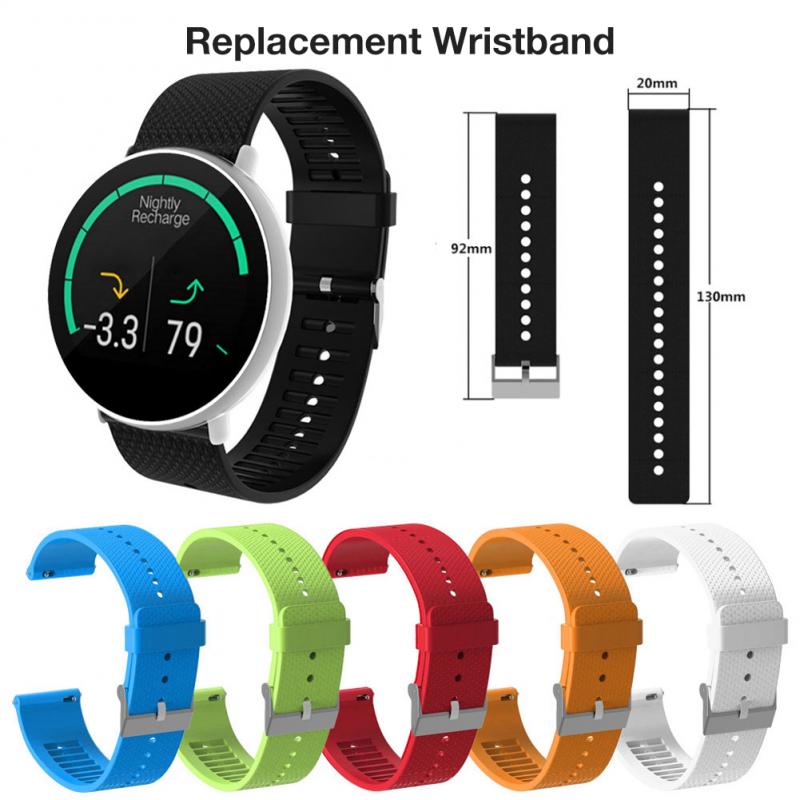 Horloge kleurrijke Band Voor Polar Ontbranden Smartwatch Band 20mm Band Zachte siliconen Sport intelligente Armband Band Accessoires