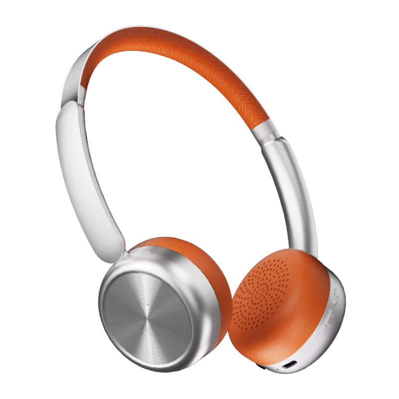 Bluetooth-headset med retro trådlöst headset med högt ljud och hjälm bluetooth-headset bluetooth-headset: Vit