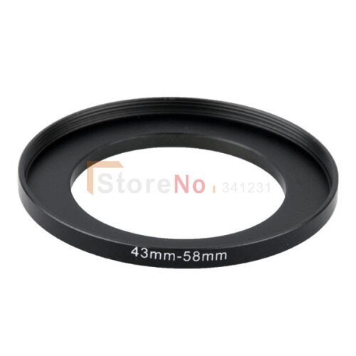 43-58mm 43mm-58mm 43-58 mm 43 to 58 43MM to 58MM Lens Step up Ring Filter Adapter Ring