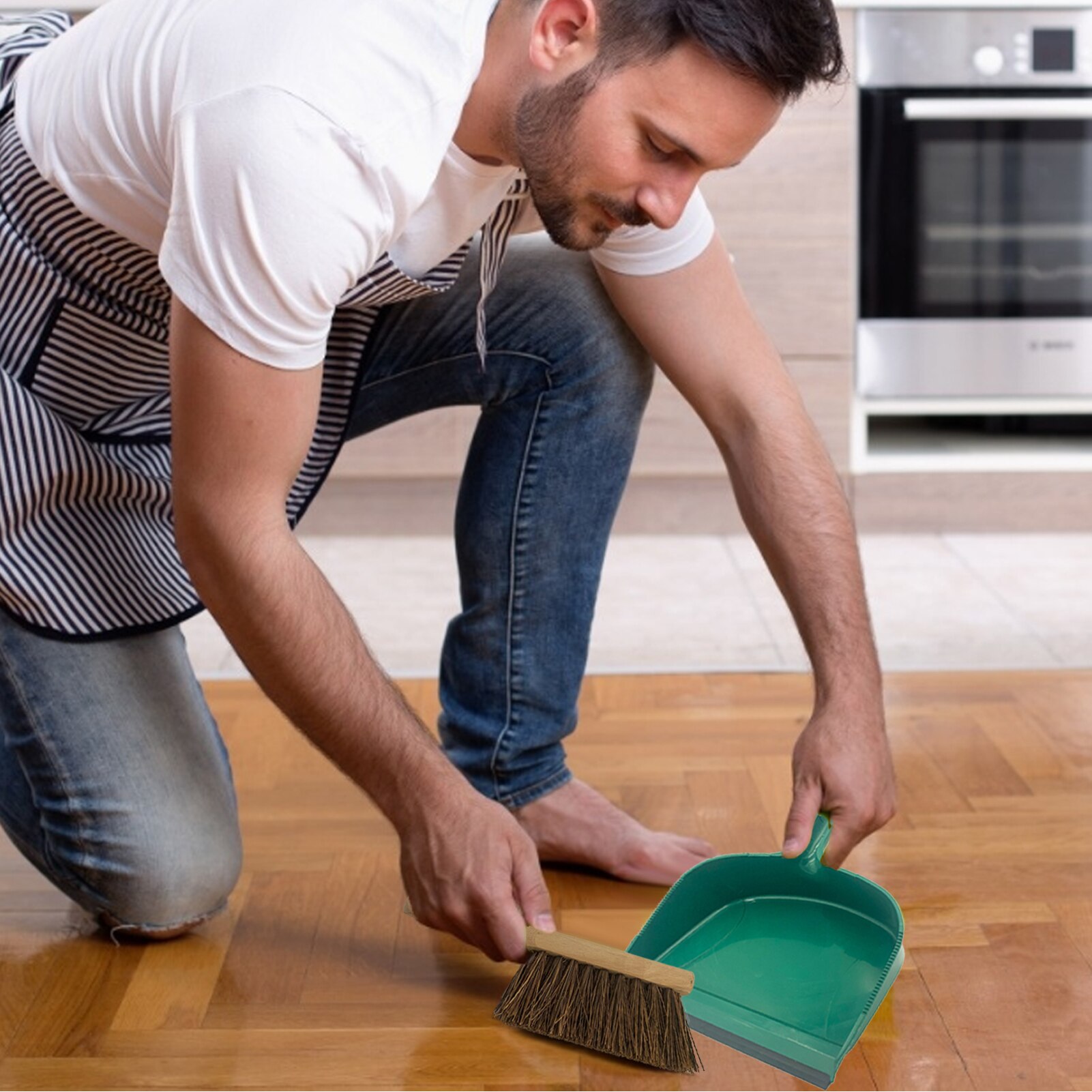 Garden Dustpan And Brush Set Shovel Pan Tool High Save Time Hand Brush Dustpan garden balcony cleaning dustpan Garden