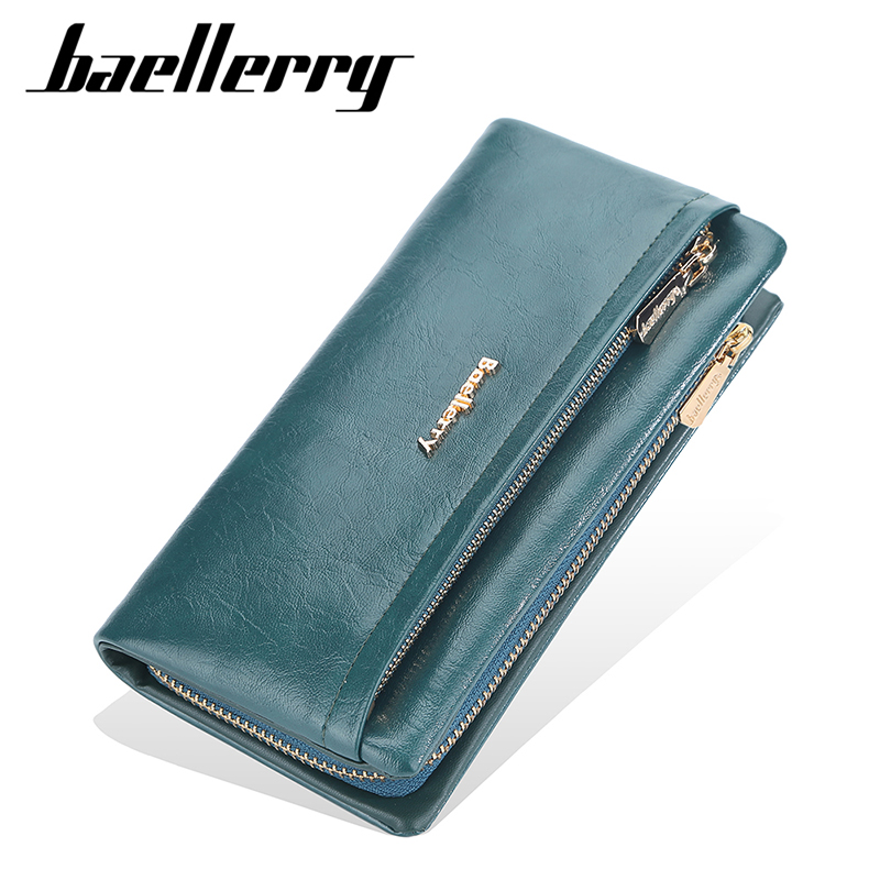 Baellerry New Women Phone Bag Wallets Large Capacity Handbag Zipper Card Holder Female Purse Coin Pocket Brand Wallet For Girls