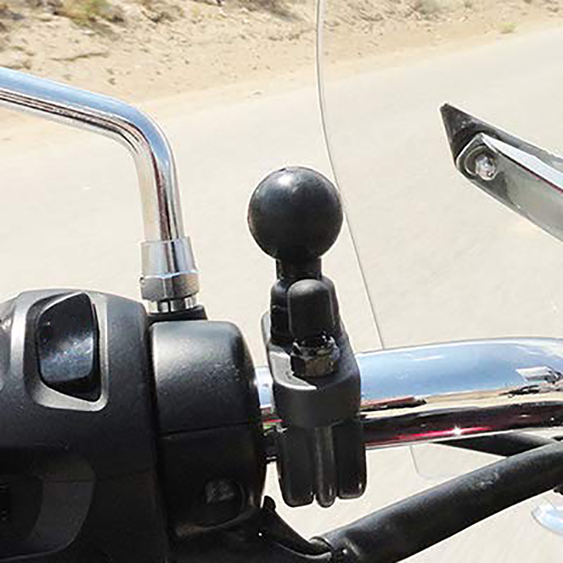 U-bolt motorsykkelhåndtak sykkelstyreskinne monteringsbase 1 tommers ball motorsykkelhåndtak brakett motorsykkel tilbehør oss