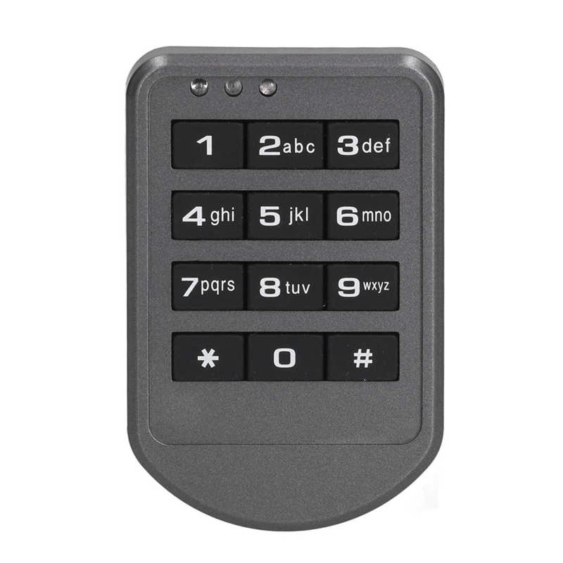 Electronic Cabinet Lock Smart Safe Durable Digital Number Keypad Door Locker for File Cabinet Home Office Library Door