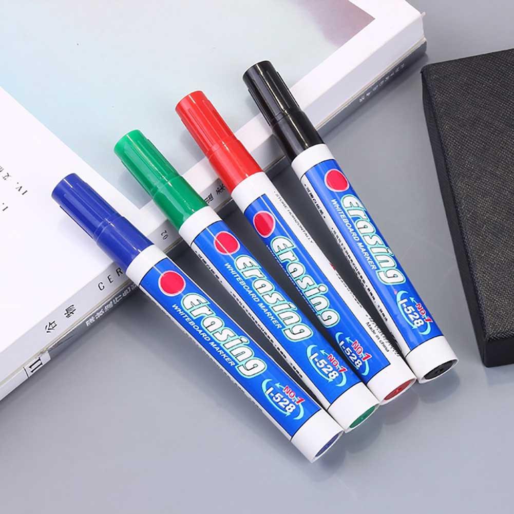 Rotuladores borrables de pizarra blanca, bolígrafos para dibujar y pintar, papelería para escuela y oficina, 10 Uds.