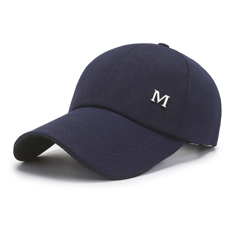 Gorras de béisbol de verano para hombres y mujeres, Snapback bordado de algodón, Hip-Hop, deporte, pesca, Golf, sombreros para el sol, gorras informales de ala larga con protección solar: Gris oscuro
