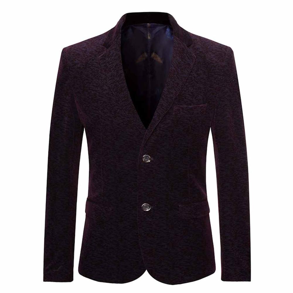 Men's Suit Jacket - Single Breasted Notched Collar - Smart Casual Business Formal Blazer