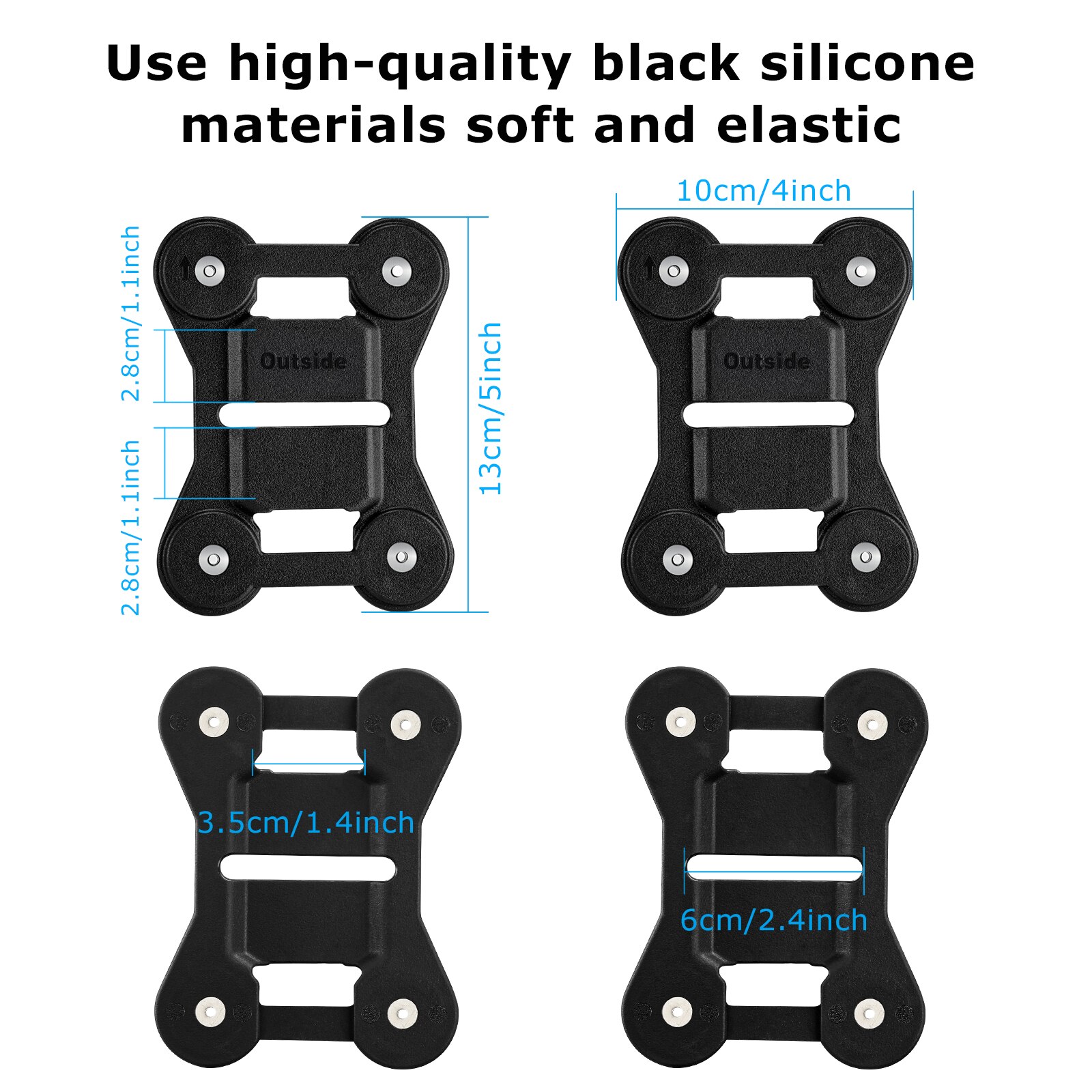 BOBLOV Body Camera Magnet Mount Universal Magnetic Strong Suction Back Clip for KJ21 PD70 WA7D N9 T5 F1 Police camera Cam Holder