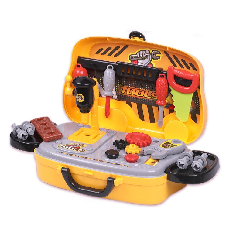 Dom zabaw dla dzieci zabawka kuchenna dziewczyna Model kosmetyczny plastikowy przyrząd walizka zabawkowy zestaw lekarski zestaw: Tool Suitcase