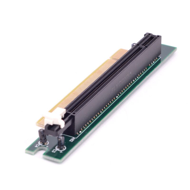 90 ° Graden Pci-E Pci-Express 16X Haakse Extender Protector Riser Card Adapter