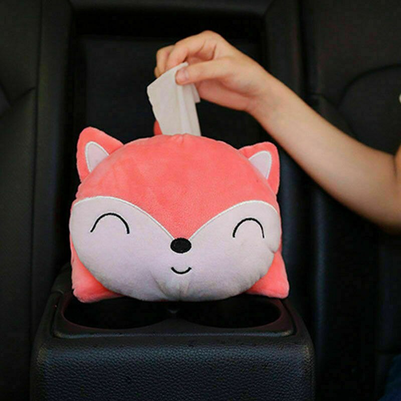 FAROOT adorable Animal caja de pañuelos de tela cubierta servilleta caso Mesa hogar coche Sala oficina pañuelos