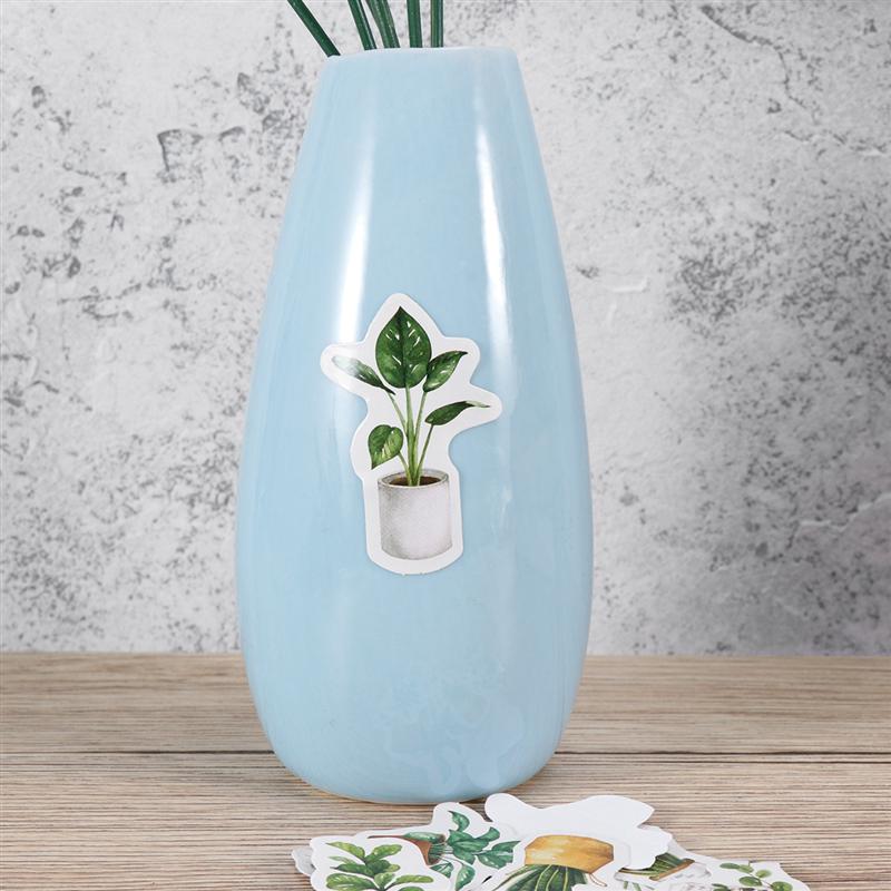 3PCS Scrapbooking Sticker Lovely Fresh Style Leaves Unique DIY Photo Album Decor Scrapbook Sticker for Album Diary DIY