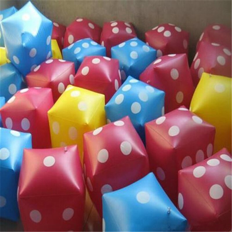30cm Bildung Werkzeuge 30x30cm Aufblasbare Pinzette Jumbo Große Aufblasbare Würfel Punkt Diagonale Riesen Spielzeug Partei Luft