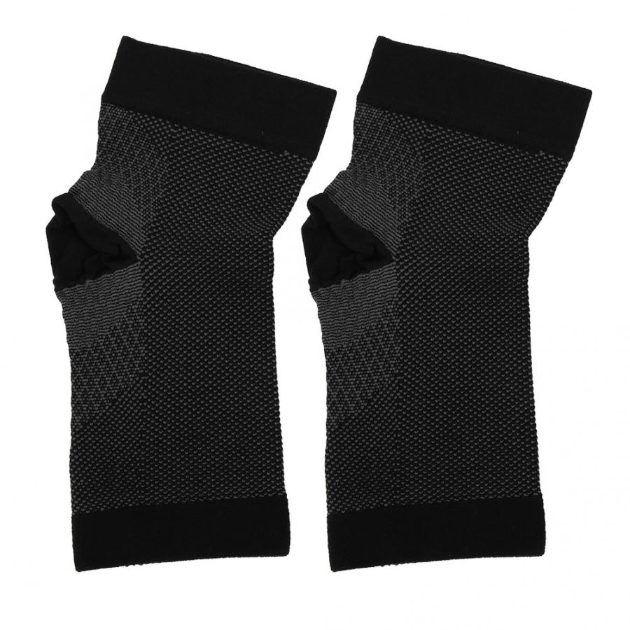 1 Paar Enkelbrace Compressie Ondersteuning Mouwen Elastische Ademend Letsel Herstel Gewrichtspijn Mand Voet Sokken Enkelbrace Guard