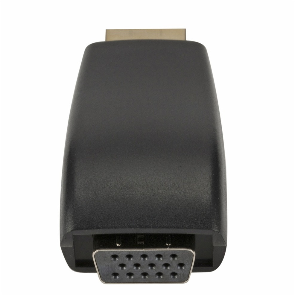 Hdmi-Compatibel Male Naar Vga Vrouwelijke Converter 3.5Mm Audio Kabel Adapter 1080P Hd Video-uitgang Voor Pc laptop Tv Monitor Projector