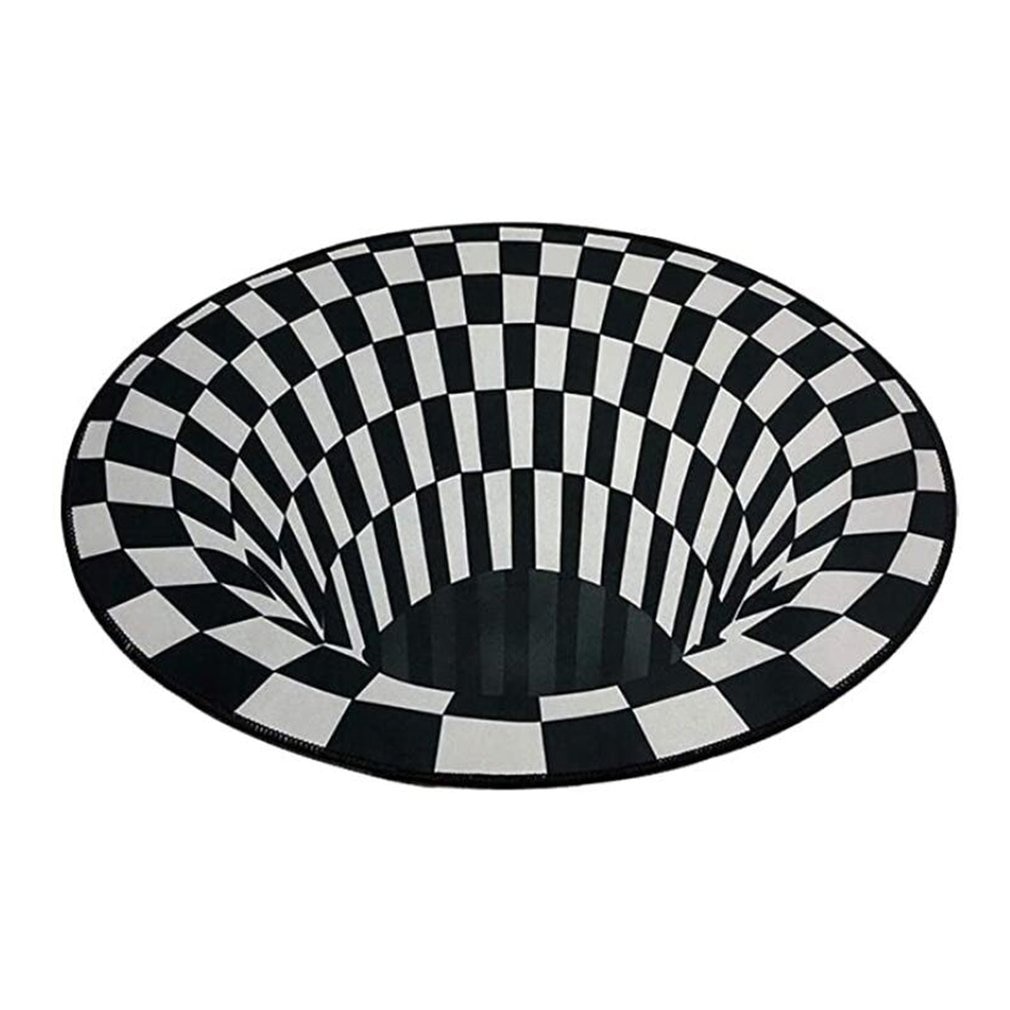 Xisnuient 3D Visual Cool Line Gaming-tapijt in lichte stijl - essentiële vloermat voor tieners, kinderwoonkamer, geschikte slaapkamer, e-sport, speelkamer voor tapijt, jongensslaapkamer (kleur 8, 100