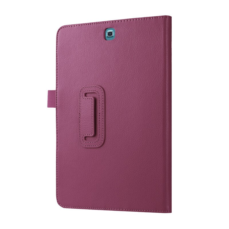 Solid Leather Case For Samsung Galaxy Tab A 8.0'' T350 T355 SM-T355 SM-T350 Tablet Stand Folding Protective Shell Case