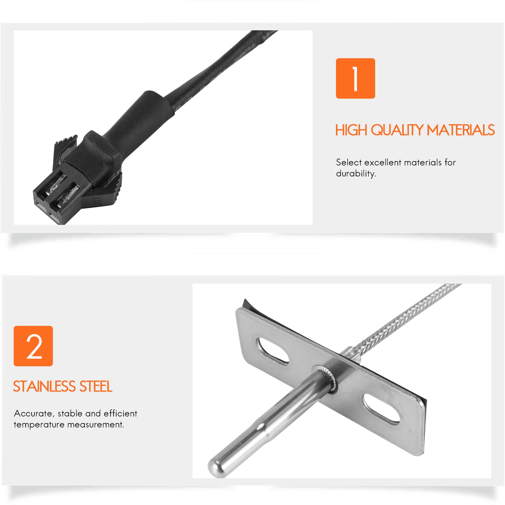 Replacement Temperature Probe Sensor for Pit Boss Pellet Grills and Smokers