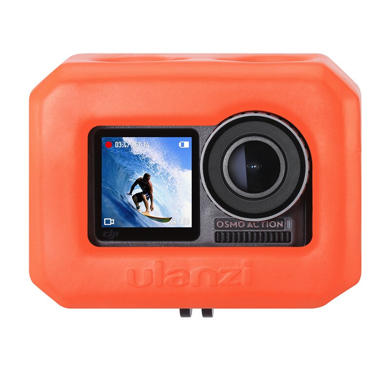 Orange EVA Schutzhülle Für DJI Osmo Aktion Wasser schwebend Abdeckung Sport Kamera Zubehör Hülse schweben für Schwimmen: Default Title