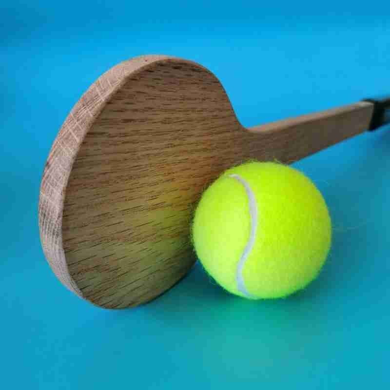 Houten Tennis Lepel Dessert Tennisracket Praktijk Batting Nauwkeurig Tennis Pointer Verbeteren Responsiviteit Voor Outdoor