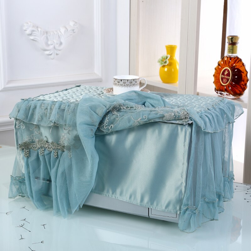 52x30x33cm osłona robić mikrofalówki ogrodowa koronkowa materiałowa osłona ręcznik olejoodporny odporny na kurz zmywalny piekarnik elektryczny