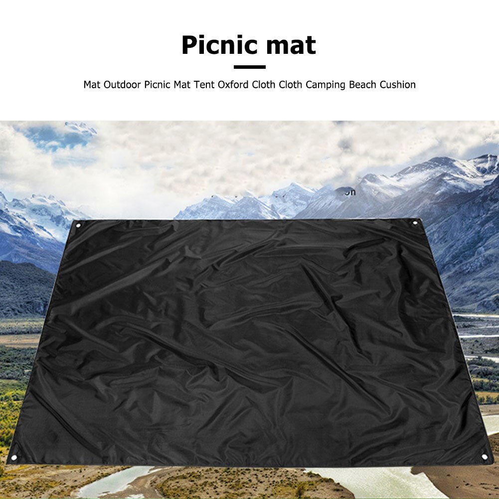 210 x 150cm tragbare picknickdecke, wasserdichte sandstrandmatte, faltbare decke für outdoor-camping, strandzubehör