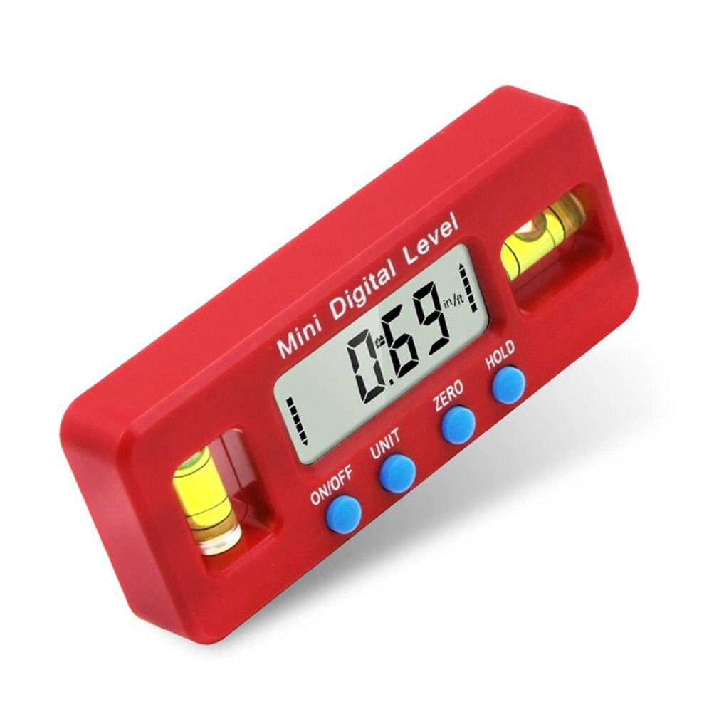 Level Ruler,Digital Protractor,Digital Inclinometer,Level Box,Digital Angle Finder,Bevel Ruler Plastic Data locking 1 1pc