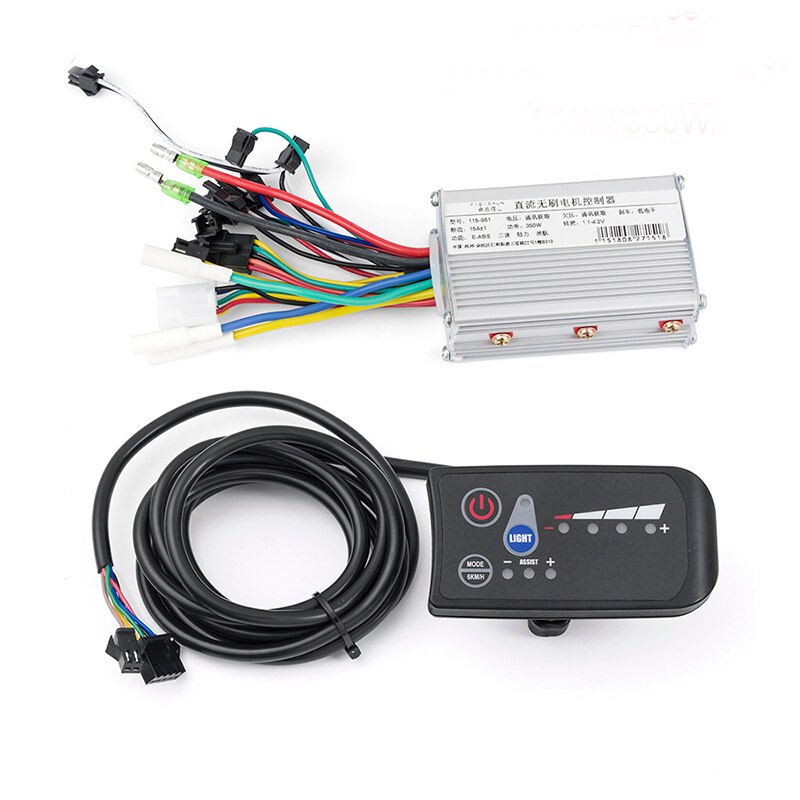 24/36/48/V Ccontroller 250/350/500W Electric Bicycle Conversion Kit Brushless Controller for Motor Display ebike LED Display Kit: 48V 250W