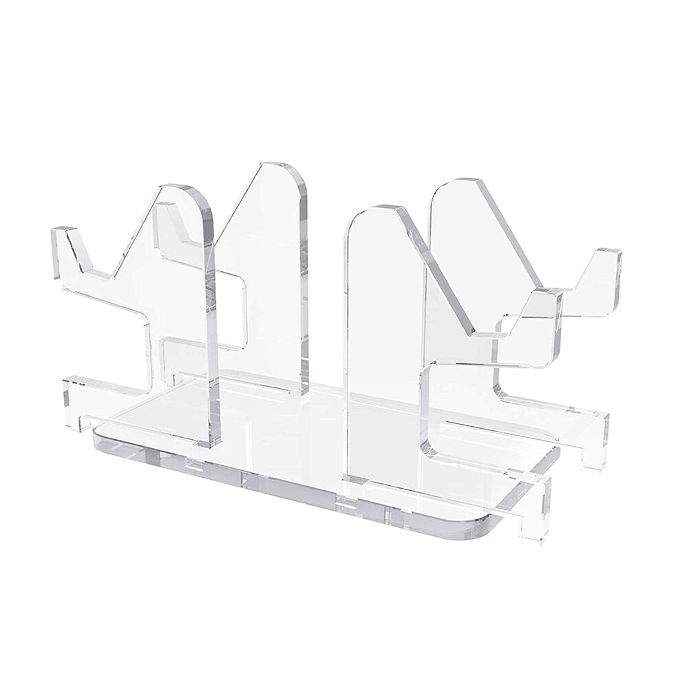Acrylic Game Console Handle Display Stand Gamepad Bracket Controller Holder Rack Gaming Storage Mount Accessories for PS4 PS5