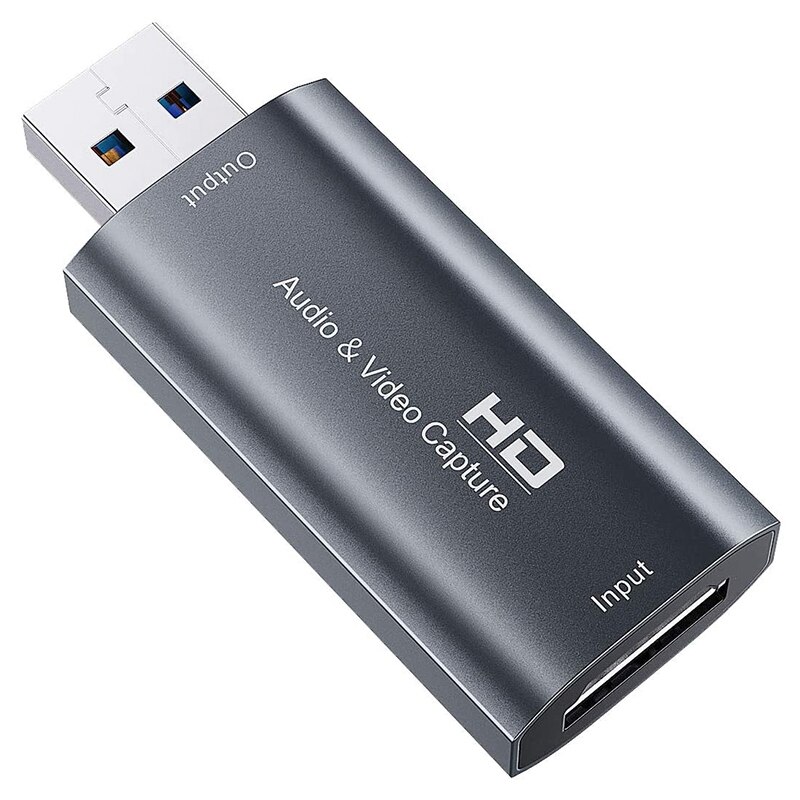 DIGITNOW Carte De Capture Vidéo HDMI Vers USB 2.0 - Enregistreur Vidéo Game Capture Pour Streaming Et Live