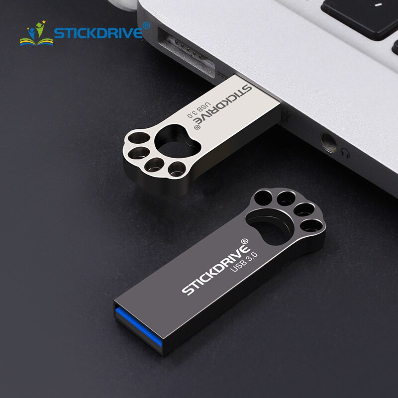 Neue Katze klaue USB-Sticks Externe Speicher Pendrives 64GB 32GB 16GB 8GB 4GB Daumen stick Usb Speicher Karte Stick