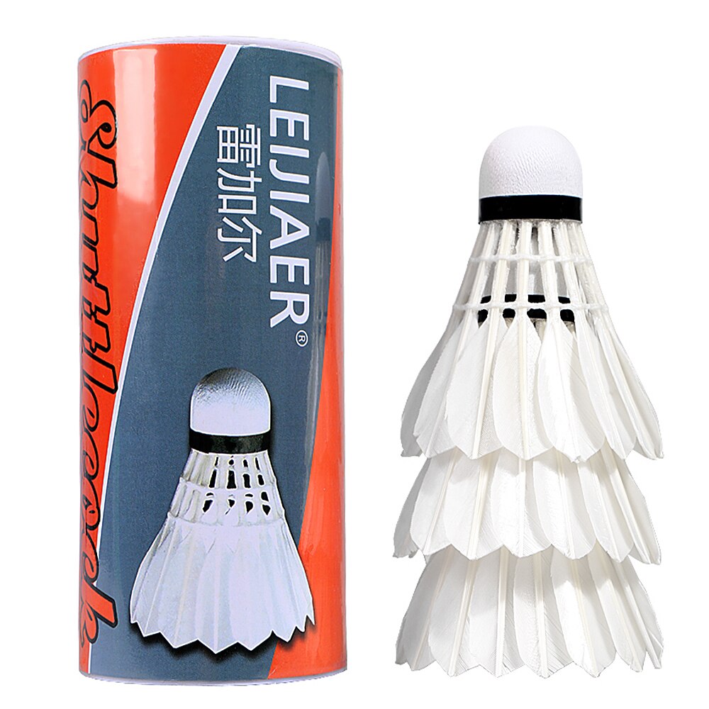 1 Paar Badminton Racket Hoge Elastische Spons Grip Shot Hoogwaardige Badminton Racket Set Battledore Met Zak Bal Outdoor sport: 3pcs Badminton
