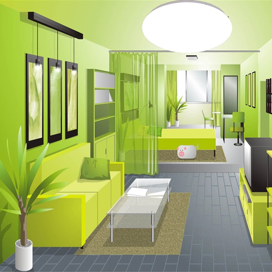 Plafond Led Verlichting Lampen Rc Dimbare Hebben Afstandsbediening Moderne Slaapkamer Woonkamer Lamp Opbouw Balkon Plafond