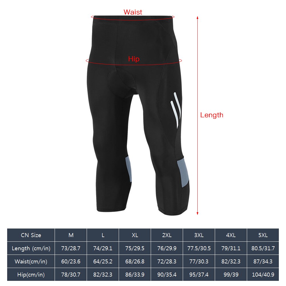 Pantalones de compresión para hombre, mallas, tela transpirable para correr, mallas negras para ciclismo, pantalones de verano para niño y hombre, bicicleta de montaña