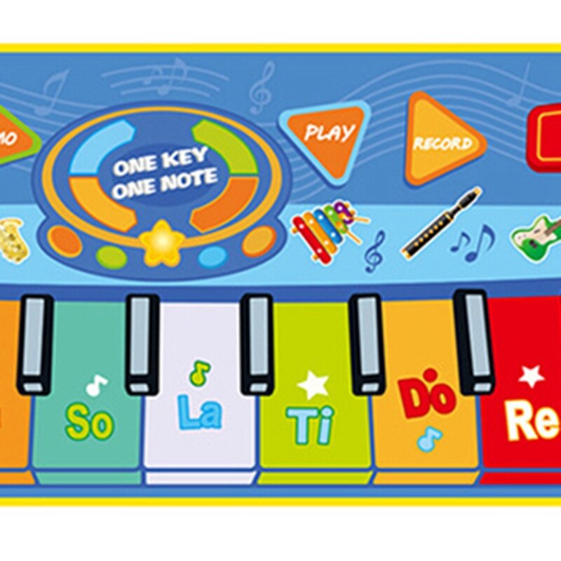 Multifunction Musical Instruments Mat Keyboard Piano Baby Play Mat Educational Toys for Children Kids